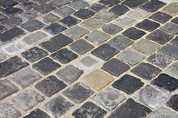 Image showing Cobblestone in  Budapest, Hungary 