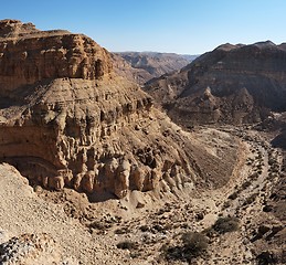 Image showing Desert canyon