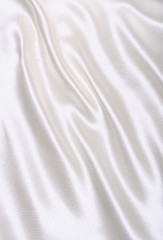 Image showing Smooth elegant white silk 