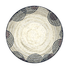 Image showing pottery plate