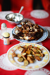 Image showing Lunch in Tanzania