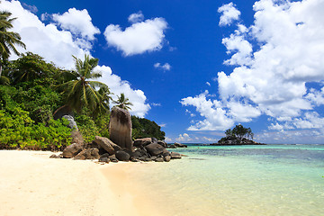 Image showing Perfect beach in Seychelles