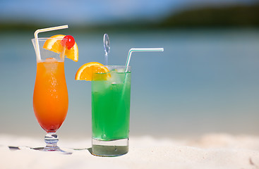 Image showing Tropical Cocktails