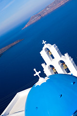 Image showing Santorini Church