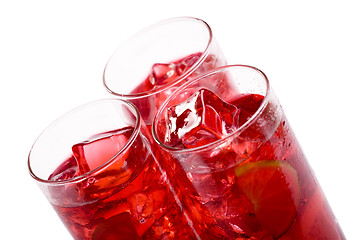 Image showing Refreshing Ice Drink