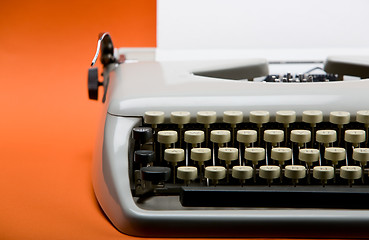 Image showing Vintage typewriter