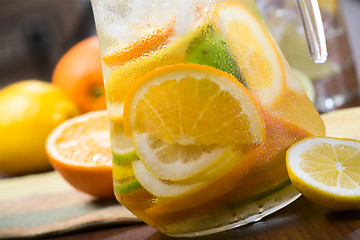 Image showing Citrus Ice Water