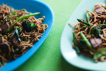 Image showing Delicious meat wok