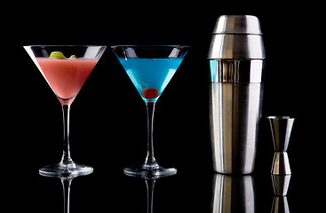 Image showing Art of cocktails