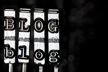 Image showing Blog