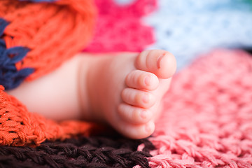 Image showing Baby feet