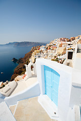 Image showing Oia village Santorini