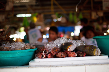 Image showing Seafood market