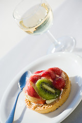 Image showing Fresh Fruit Tart