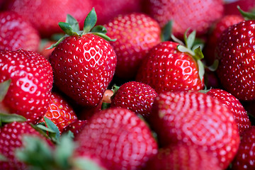 Image showing Fresh strawberries