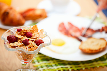 Image showing Delicious breakfast