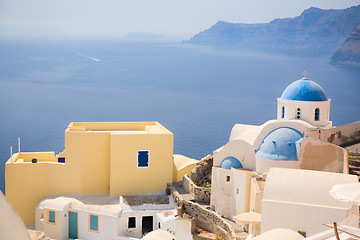 Image showing Santorini Church