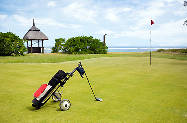 Image showing Coastal Golf Course