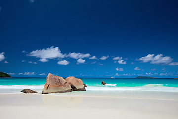 Image showing Anse Lazio beach in Seychelles