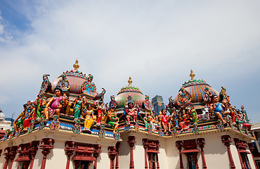 Image showing Sri Mariamman Temple in Singapore