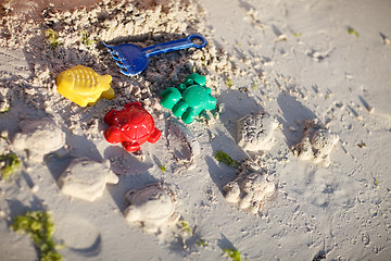 Image showing Beach toys