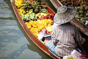 Image showing Floating market