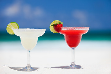 Image showing Margarita cocktails