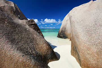 Image showing Anse Source d Argent beach