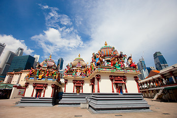 Image showing Sri Mariamman Temple in Singapore