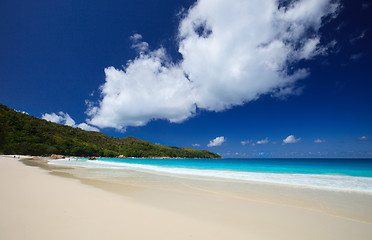 Image showing Anse Lazio beach in Seychelles