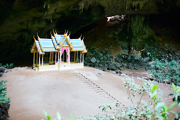 Image showing Golden pavilion in Thailand