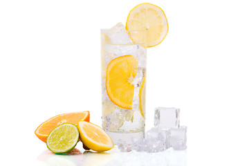 Image showing Refreshing Ice Drink