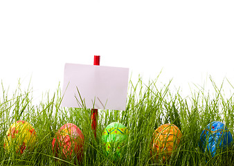 Image showing Easter advertisement