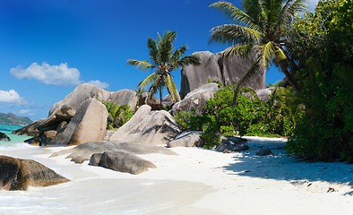 Image showing Anse Source d Argent beach