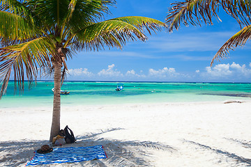 Image showing Tropical beach in Mexico