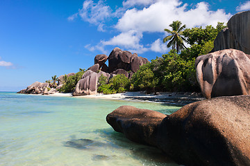 Image showing Anse Source d Argent beach