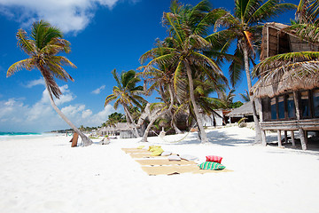 Image showing Beautiful Caribbean beach