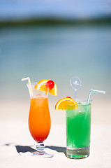 Image showing Tropical Cocktails