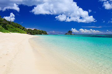 Image showing Idyllic beach in Seychelles