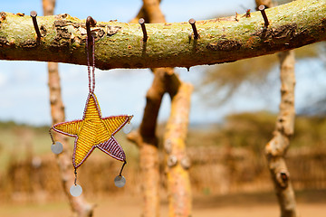 Image showing Masai traditional jewelry