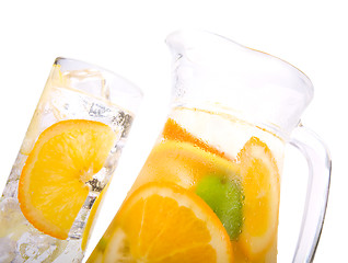 Image showing Citrus Ice Water