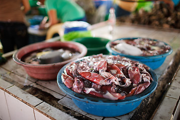 Image showing Seafood market