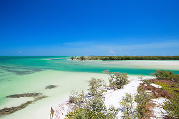 Image showing Holbox island in Mexico