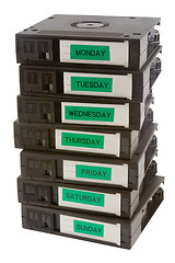 Image showing Backup tapes