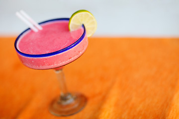 Image showing Strawberry margarita