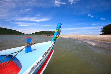 Image showing Traditional Thai  boat