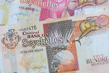 Image showing Seychelles rupees