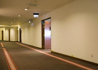 Image showing Long hallway
