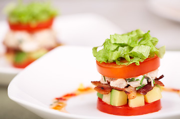 Image showing Delicious salad or appetizer