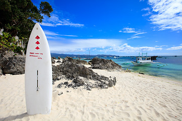 Image showing Tropical beach